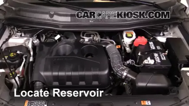 2016 Ford Explorer Limited 2.3L 4 Cyl. Turbo Líquido limpiaparabrisas Agregar líquido